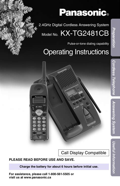 kx tg744 pdf manual